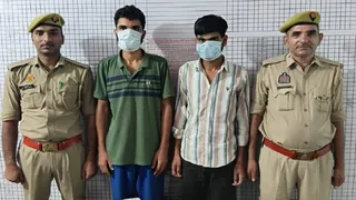 बागपत कोतवाली पुलिस ने गिरफ्तार किए लूट के दो आरोपित। सौ. पुलिस विभाग