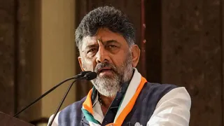 कर्नाटक के मुख्यमंत्री डीके शिवकुमार। (फाइल फोटो।)
