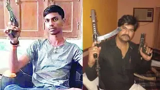 गैंगस्टर अमन साहू और सुजीत सिन्हा। (फाइल फोटो)