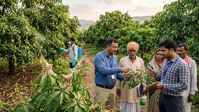 आम के बागानों पर 'लीफ वेबर' और 'गाल मिज' का अटैक, कृषि विशेषज्ञों ने बताया बचाव का पक्का इलाज
