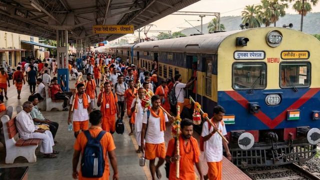 श्रावणी मेला पर रेलवे की सौगात, दुमका तक चलेंगी 2 जोड़ी मेमू स्पेशल ट्रेनें; नया टाइम-टेबल जारी
