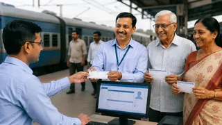 रेलवे पास प्रक्रिया अब आसान। (प्रतीकात्मक फोटो)
