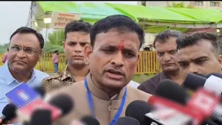 भाजपा प्रत्याशी आशुतोष तिवारी।