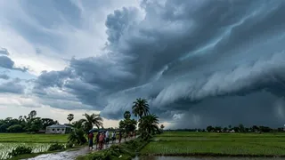 बिहार का मौसम ( एआई जेनरेटेड तस्वीर )
