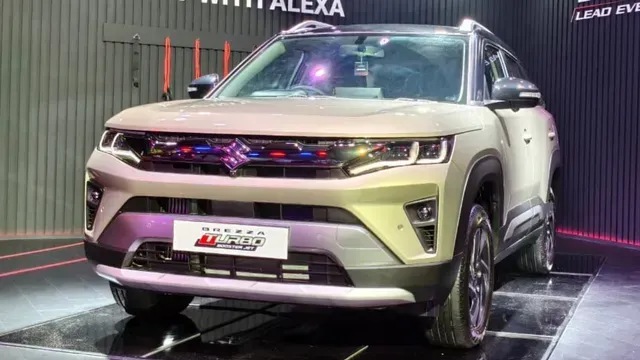 maruti brezza facelift base variant monthly emi payments if down payment one lakh rupees