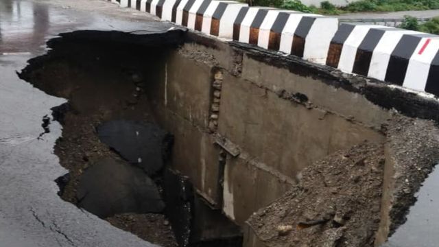 नंदा की चौकी पुल एप्रोच रोड धंसाव: अधिकारियों की भूमिका पर उठे सवाल, जांच रिपोर्ट में क्या?