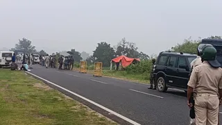 8 घंटे बाद घटनास्थल से उठाया गया गैंगस्टर सुजीत सिन्हा का शव