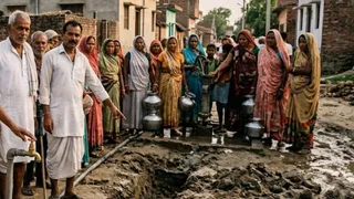 प्रतीकात्मक प्रस्तुतीकरण के लिए तस्वीर को एआई टूल की मदद से बनाया गया है।