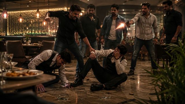 मुरथल के रेस्टोरेंट में खाना देने में देरी पर चलाई गोली, CCTV फुटेज में दर्ज हुई वारदात; 9 मनबढ़ों पर FIR
