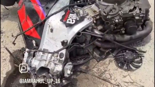 नोएडा के सेक्टर-99 में तेज रफ्तार SUV की टक्कर से रेसिंग बाइक सवार इंजीनियर की मौत, ड्राइवर हिरासत में