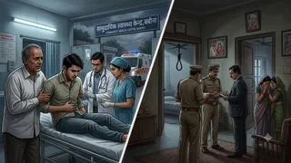 प्रतीकात्मक प्रस्तुतीकरण के लिए तस्वीर को एआई टूल की मदद से बनाया गया है।