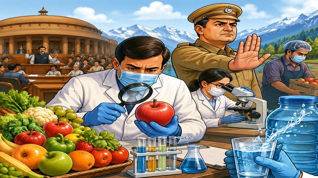 अब फल से लेकर पानी तक सबकी होगी जांच, खाद्य सुरक्षा पर विधानसभा सख्त, जम्मू-कश्मीर में जीरो टॉलरेंस नीति लागू