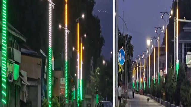 स्वतंत्रता दिवस से पहले JMC का तोहफा, 5 लाख से रोशन हुआ जम्मू, तिरंगा लाइट्स बनीं नया सेल्फी पॉइंट