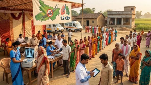 टीबी उन्मूलन में बिहार की बड़ी छलांग, 1 करोड़ के लक्ष्य के मुकाबले 1.90 करोड़ से ज्यादा लोगों की हुई स्क्रीनिंग