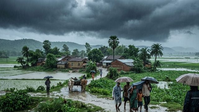 Bihar Weather Update: बिहार के 10 जिलों में भारी और अति भारी बारिश का अलर्ट, तापमान में गिरावट से उमस से राहत
