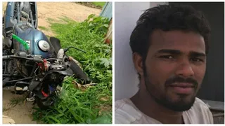 हादसे में पेंटर की मौत।