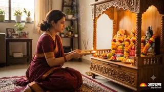 वास्तु के अनुसार घर में पूजा का स्थान: इन 5 जगहों पर मंदिर बनाने से बचें (Picture Credit: AI Generated)