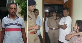 लूट का आरोपित प्रशांत उर्फ मोनू पुलिस गिरफ्त में व वारदात को जानकारी देतीं रचना त्रिपाठी। जागरण
