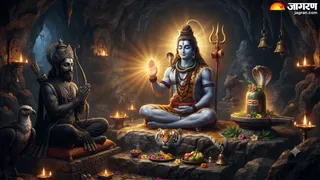 शनि देव और महादेव के अनोखे संबंध की कथा (AI-Generated Image)