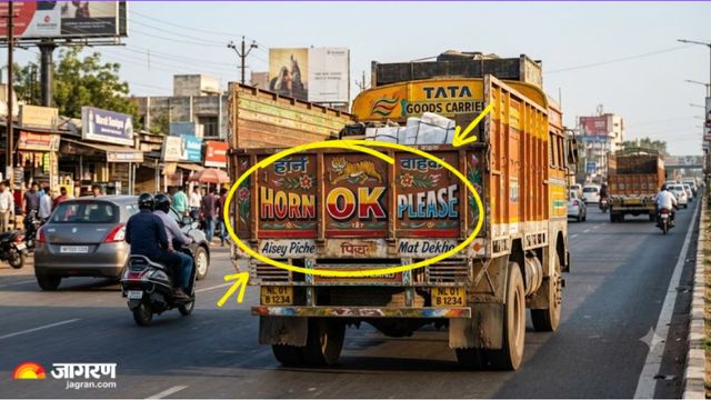 कोई नियम नहीं, फिर भी हर ट्रक पर क्यों लिखा होता है 'Horn OK Please'? जानिए इसके पीछे का असली लॉजिक