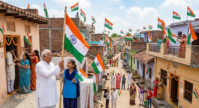 यूपी में 9 से 17 अगस्त तक चलेगा 'हर घर तिरंगा' अभियान, 5 करोड़ तिरंगे फहराने का लक्ष्य
