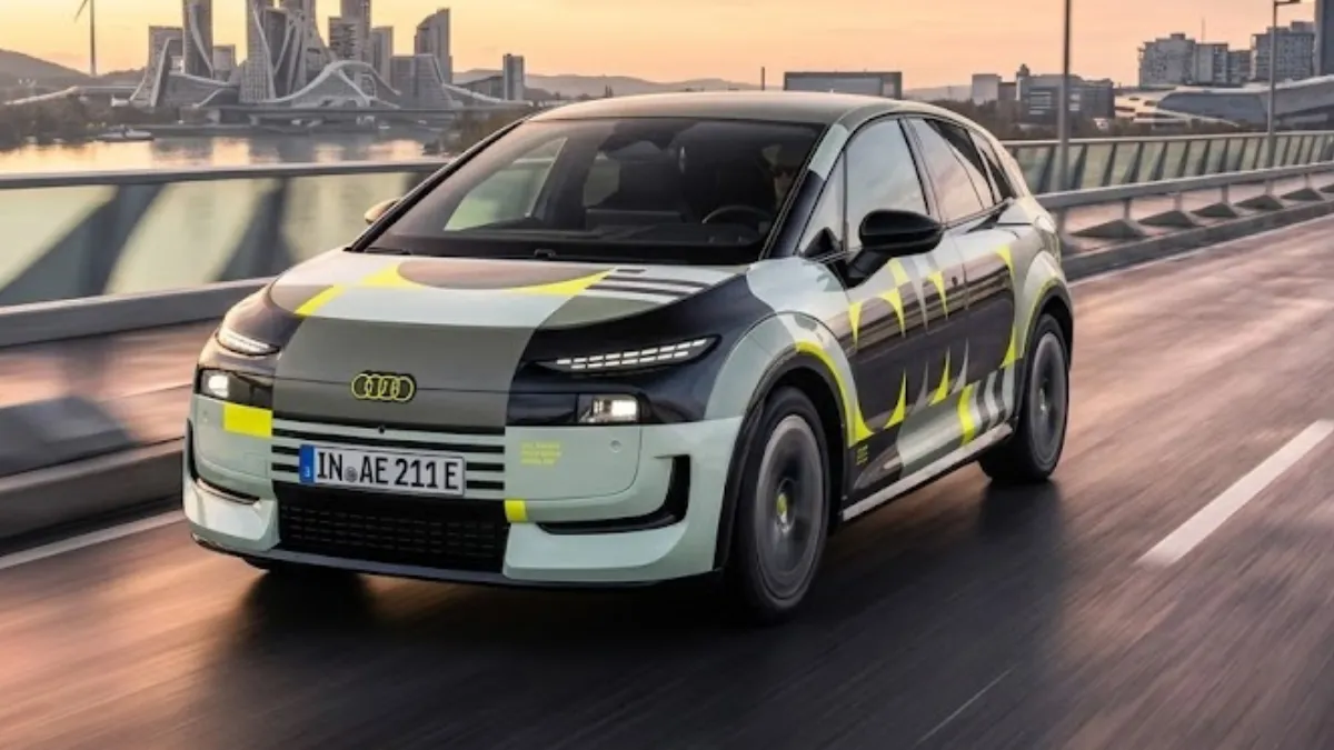 Audi A2 E-Tron इलेक्ट्रिक कार का हुआ खुलासा, 453 किमी की रेंज के साथ  मिलेंगे कई एडवांस फीचर्स - audi a2 e tron revealed with 453 km of range  check engine features