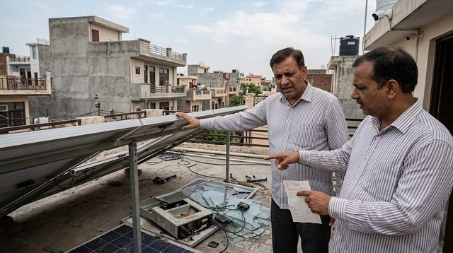 गाजियाबाद: घर पर सोलर पैनल लगाने के नाम पर कारोबारी से 9 लाख की ठगी, कोर्ट के आदेश पर FIR

