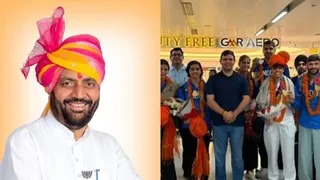 कॉमनवेल्थ खेलों के पदक विजेताओं पर धन वर्षा करेगी नायब सरकार। फोटो जागरण