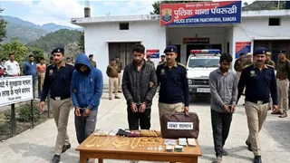 कांगड़ा में चोरी की वारदातों पर पुलिस ने एक्शन लिया है। (फोटो एआई से बनाया है)