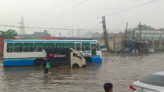 हरियाणा के 16 जिलों में झमाझम बारिश (जागरण फोटो)