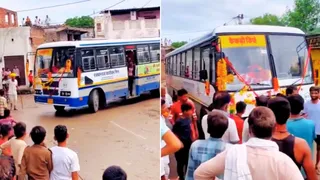 केकड़ी रोडवेज डिपो में 13 नई बसें शामिल हुईं (फोटो: स्क्रीनग्रैब)