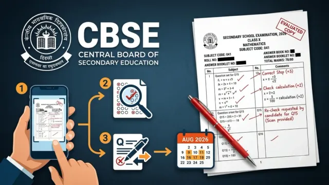 CBSE का बड़ा बदलाव, अब स्कैन कॉपी देखे बिना नहीं करा सकेंगे नंबरों की दोबारा जांच; जानिए पूरी प्रक्रिया