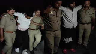 मुकेश सोलंकी हत्याकांड के वांछित दो भाई पुलिस मुठभेड़ में घायल।