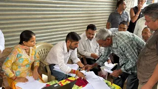 कांगड़ा एयरपोर्ट विस्तार के तहत सहौड़ा में अवार्ड नोटिस जारी करता प्रशासन। जागरण