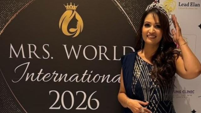 नोएडा की खुशबू वर्मा ने रचा इतिहास, मिसिज वर्ल्ड इंटरनेशनल 2026 का खिताब जीता
