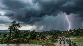 झारखंड का मौसम ( एआई जेनरेटेड तस्वीर )