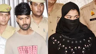 बंगला गांव में डकैती के आरोपित अरीबा और अरशद।जागरण आर्काइव