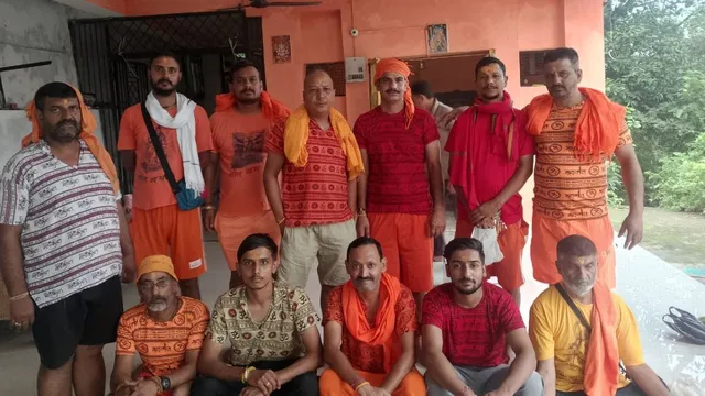 कांगड़ा के शिव मंदिर धार खरोटी से 18वां जत्था हरिद्वार रवाना, 11 अगस्त को होगा जलाभिषेक