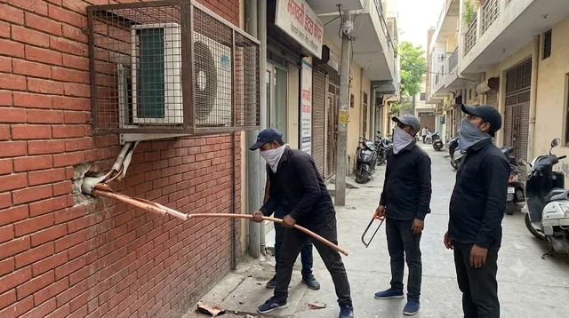 गाजियाबाद में डेंटल क्लीनिक पर चोरों का बार-बार धावा, 5वीं बार चोरी के बाद CCTV में कैद हुए 3 बदमाश
