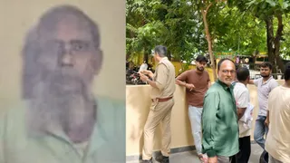 बंदी की मृत्यु के बाद मेडिकल कालेज में हंगामा करते स्वजन और मृत हकीक की फाइल फोटो