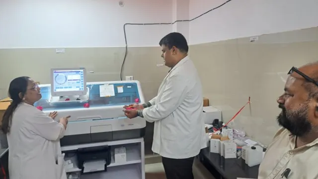 सीतापुर: मशीन से एक साथ 30 मरीजाें की होगी थायराइड जांच, 27 मिनट में मिलेगी रिपोर्ट