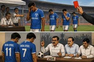 अयोग्य खिलाड़ियों को खिलाने के मामले में अंक कटे, सेमीफाइनल की दौड़ से बाहर।