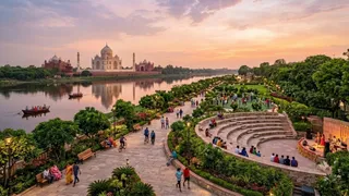 कुछ इस तरह का नजारा होगा यमुना रिवर फ्रंट का।
