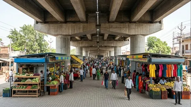 सोनभद्र में ओवरब्रिज के नीचे बनेगा आधुनिक वेंडर जोन, निर्माण के लिए 89.59 लाख रुपये मंजूर
