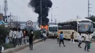 राहगीरों पर बरपा भीड़ का कहर