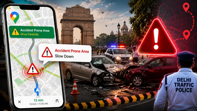 हादसों से अब Google Maps बचाएगा, सड़कों पर ब्लैक स्पॉट आते ही फोन में बजेगा अलर्ट; दिल्ली पुलिस की पहल 
