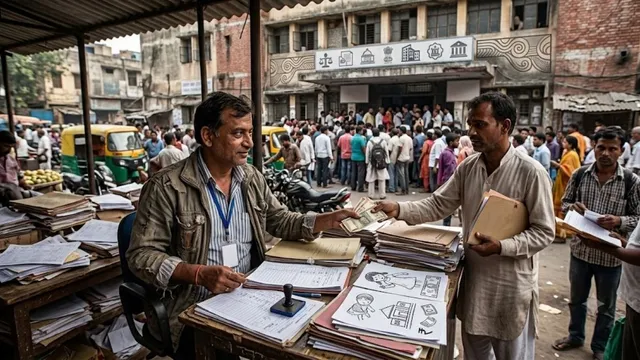दिल्ली के जिला प्रशासन कार्यालयों में दलालों का राज, जन्म प्रमाणपत्र से लेकर बोरवेल तक के रेट तय