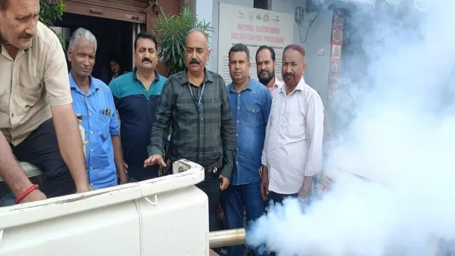 जम्मू में मच्छरों से मुक्ति के लिए मेगा अभियान शुरू सभी 75 वार्डों में होगी फॉगिंग
