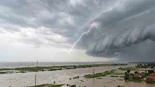 ओडिशा का मौसम ( एआई जेनरेटेड तस्वीर )