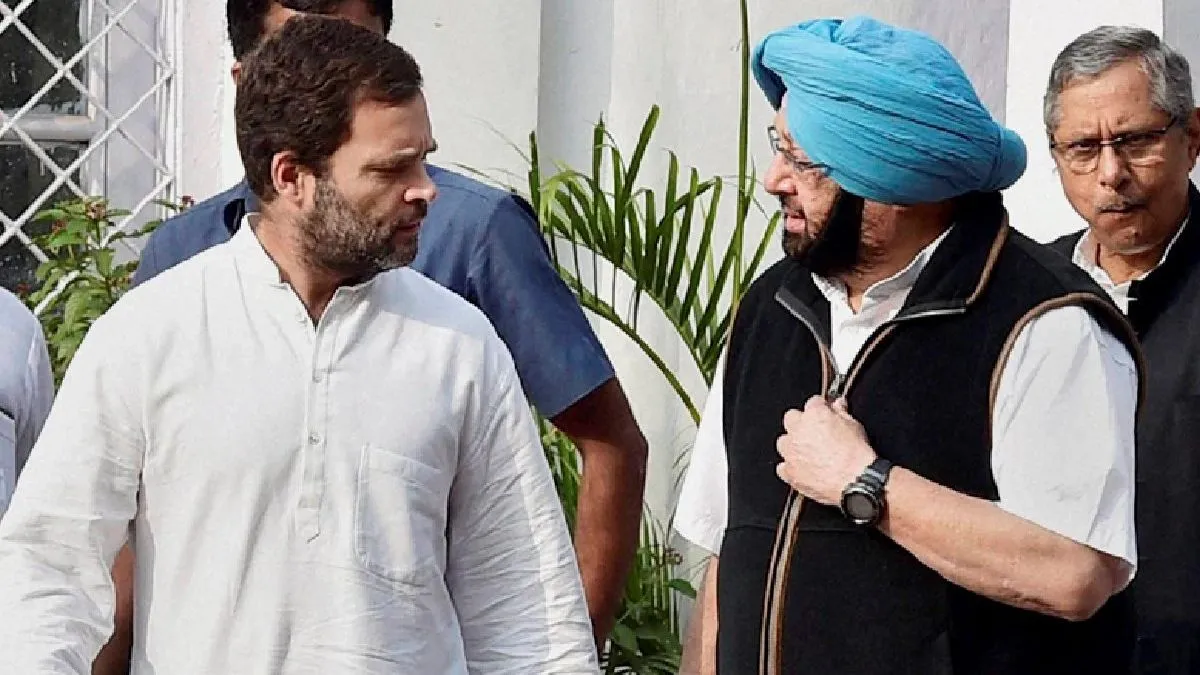 कैप्टन अमरिंदर मेरे पसंदीदा नेता', राहुल गांधी के बयान से पंजाब में हलचल; कांग्रेस में वापसी की चर्चाएं तेज - rahul gandhi captain amarinder congress return speculation
